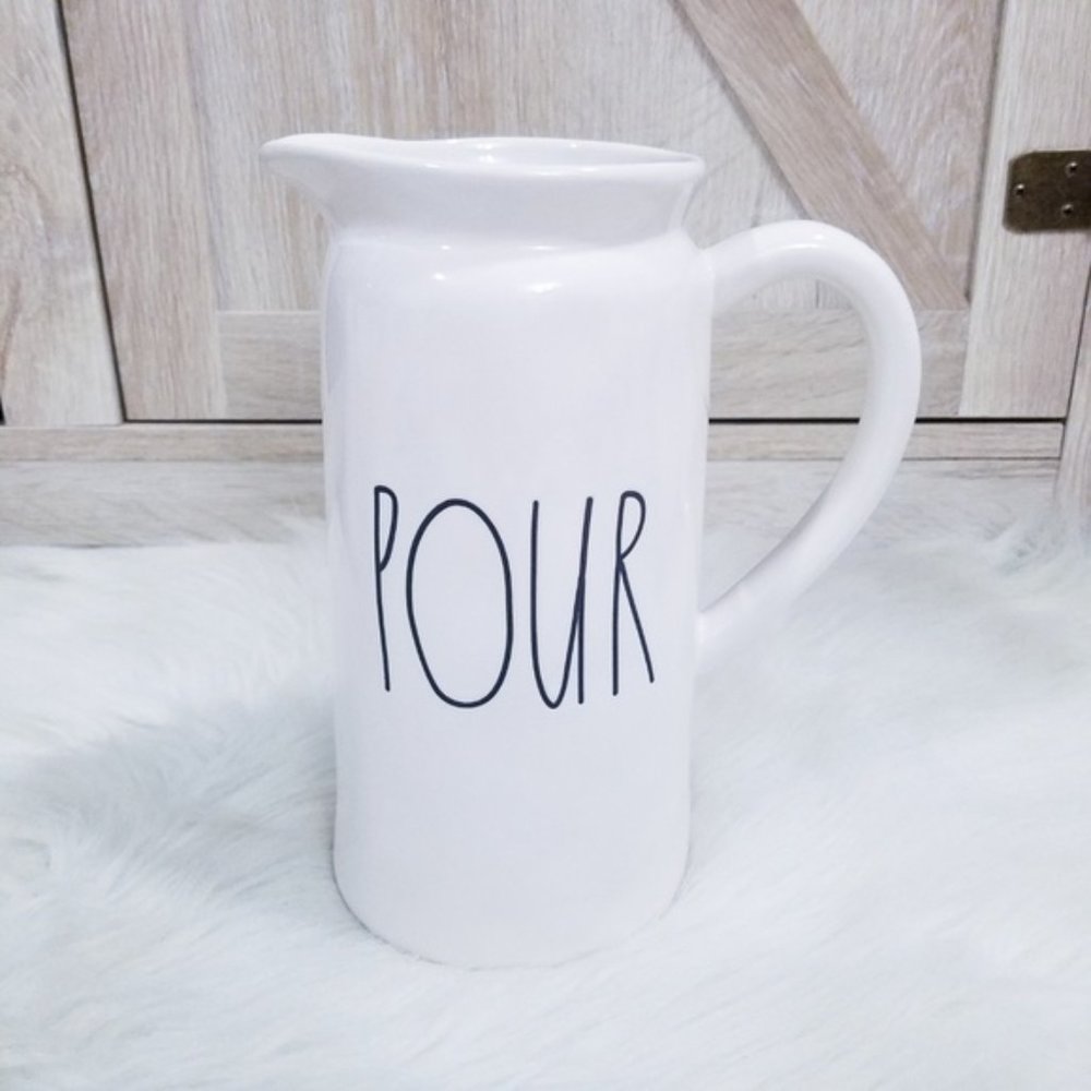 NWT Rae Dunn POUR Pitcher LL